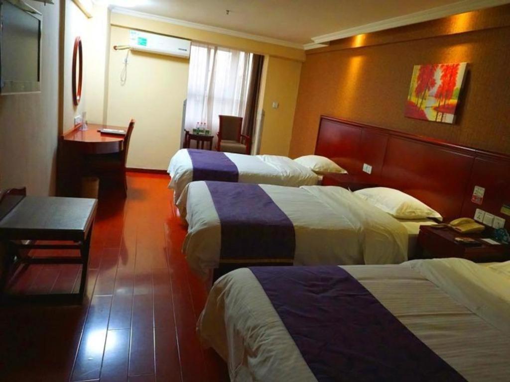 Greentree Inn Xi'An Bell And Drum Tower Food Street Ancient City Wall Ximen Express Hotel Buitenkant foto