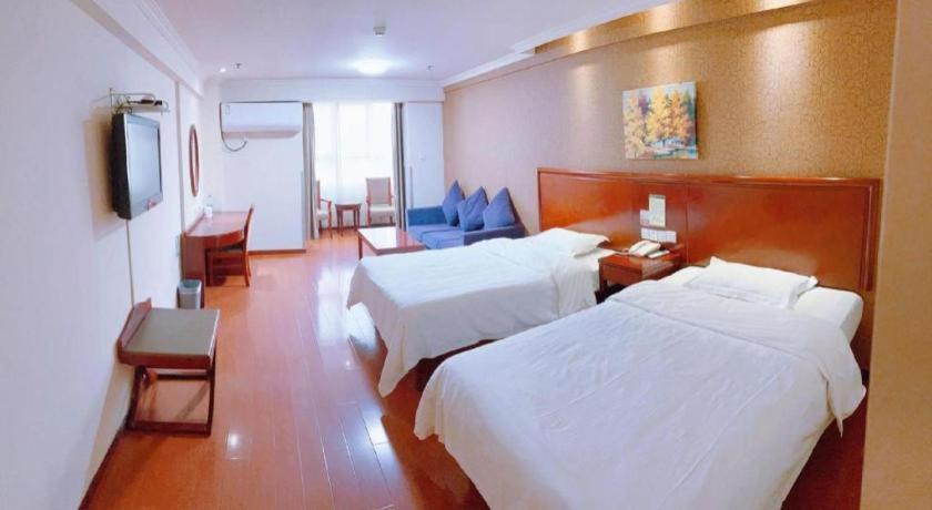 Greentree Inn Xi'An Bell And Drum Tower Food Street Ancient City Wall Ximen Express Hotel Buitenkant foto