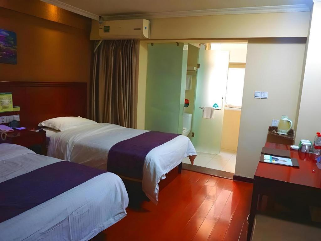 Greentree Inn Xi'An Bell And Drum Tower Food Street Ancient City Wall Ximen Express Hotel Buitenkant foto
