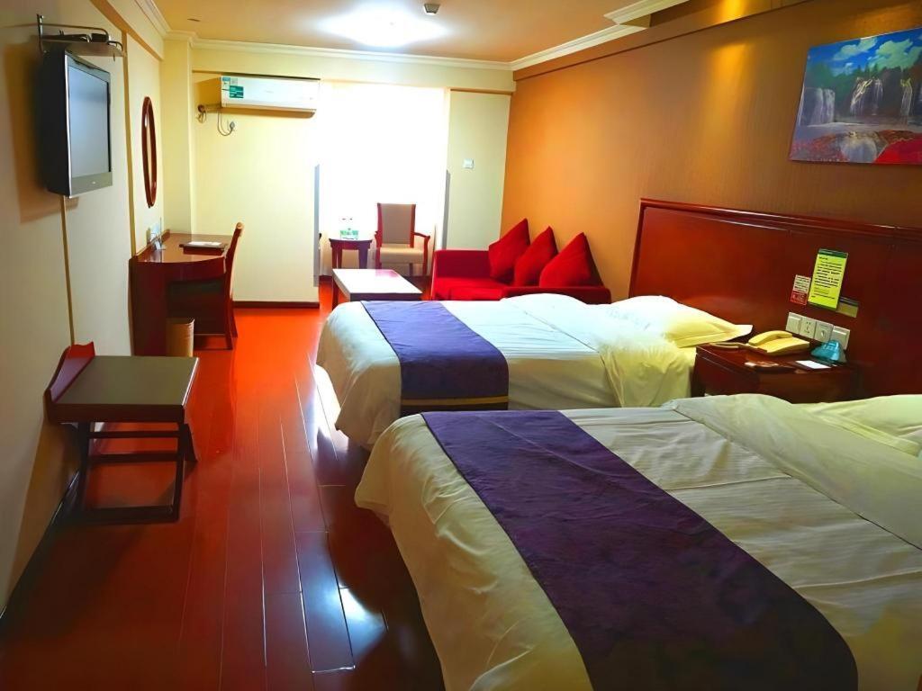Greentree Inn Xi'An Bell And Drum Tower Food Street Ancient City Wall Ximen Express Hotel Buitenkant foto