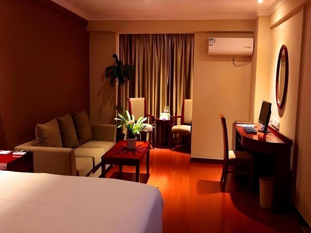 Greentree Inn Xi'An Bell And Drum Tower Food Street Ancient City Wall Ximen Express Hotel Buitenkant foto